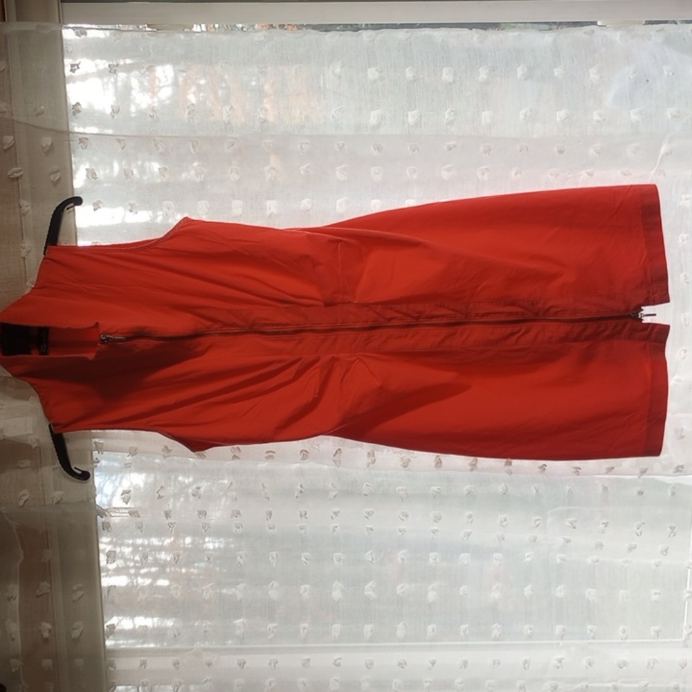 Bali Zip up sleeveless dress, coral, sexy, vacation dress